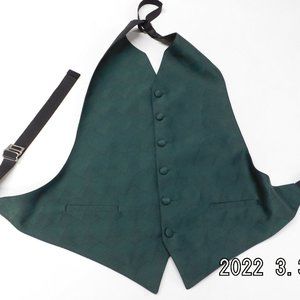 Men's Suit Half-Vest - All sizes can fit - Size 37-50- color: Green